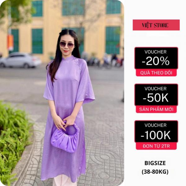 Áo dài cách tân áo dài thiết kế 2 rà chất kiệu vải may cao cấp-Việt Store