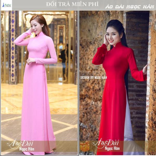 Áo Dài Truyền Thống 4 Tà Lụa Habutai A22