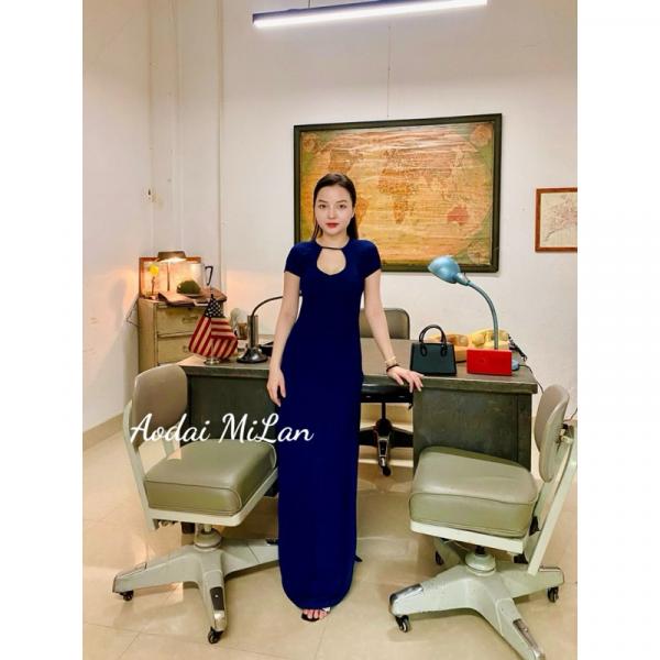BỘ ÁO DÀI LỄ TÂN CÔ HỞ sexy ( Tim 8 ) Nhiều Màu Kèm Quần Lụa cùng màu Sang Trọng